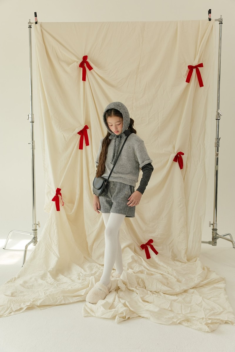 Winter Ribbed Knit Shorts by Sm2 for Child - view 4
