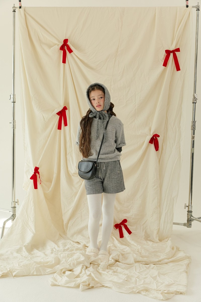 Winter Ribbed Knit Shorts by Sm2 for Child - view 8