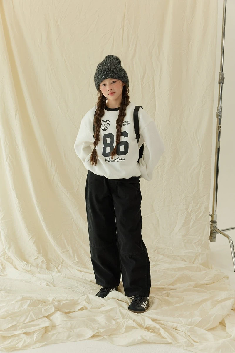 Check Pocket Fleeced Curve Pants by Sm2 for Child - view 4