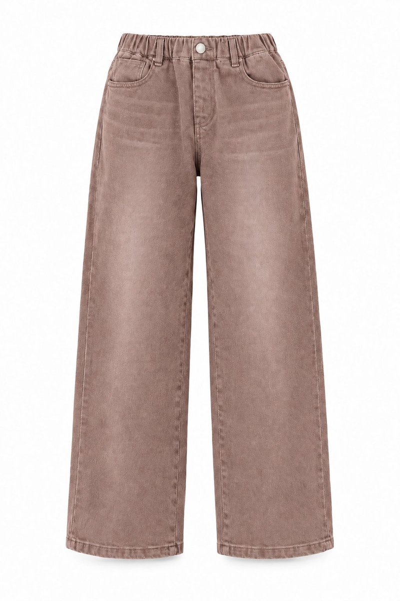 Warm Fleeced Wide Pants by Sm2 for Child - view 3