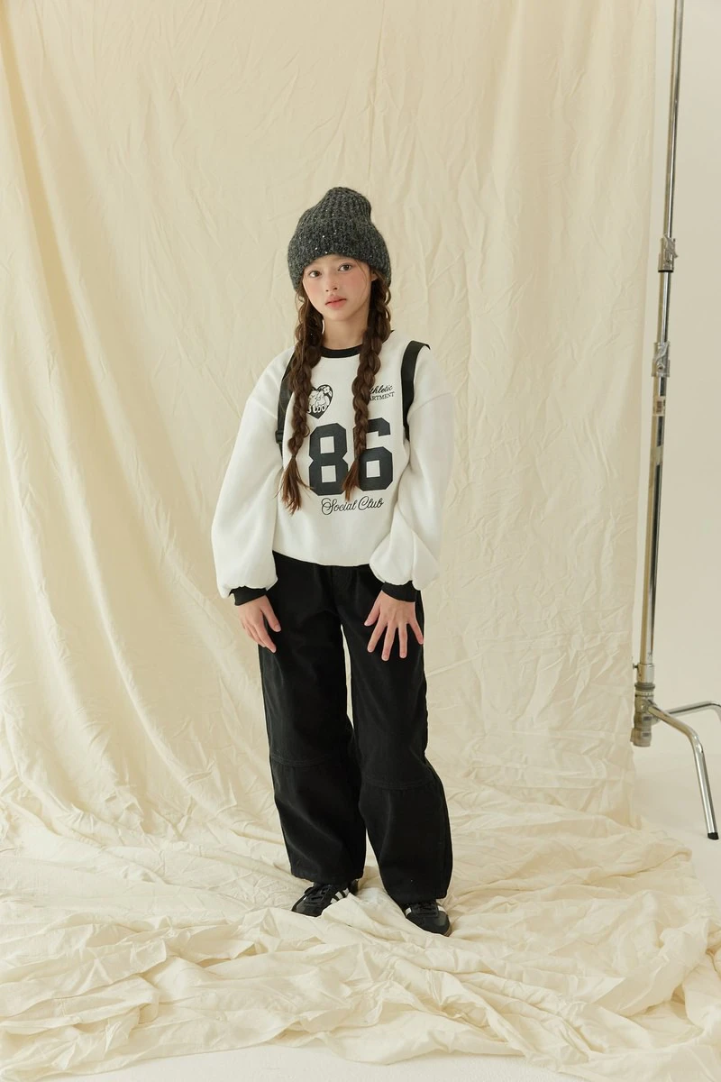 Check Pocket Fleeced Curve Pants by Sm2 for Child - view 5