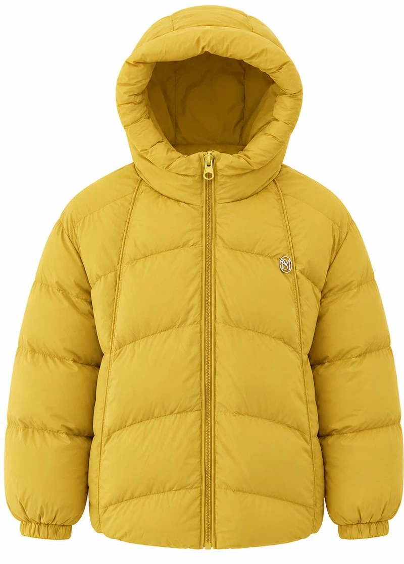 Volume Hooded Duck Down Padded Jacket by Sm2 for Child - view 2