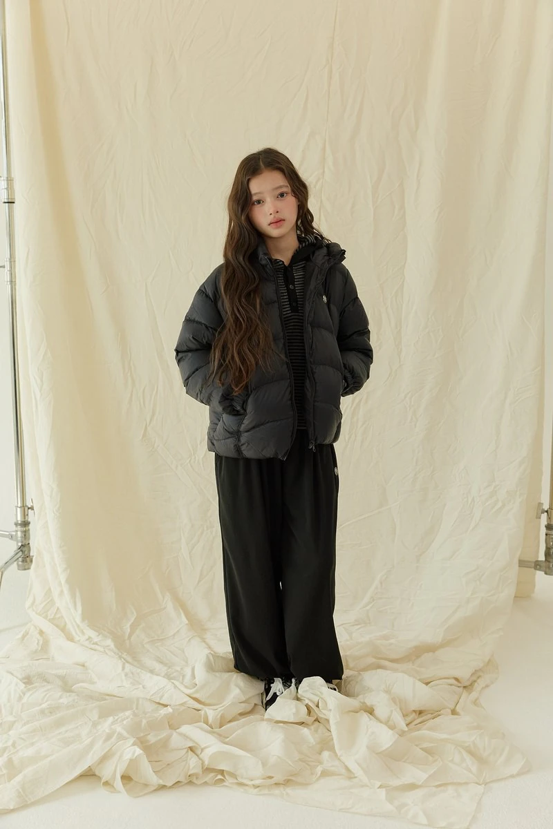 Volume Hooded Duck Down Padded Jacket by Sm2 for Child - view 5