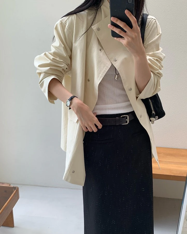 Brizia Field Trench Coat by Something Else for Women - view 11