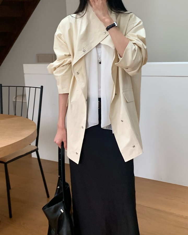 Brizia Field Trench Coat by Something Else for Women - view 9