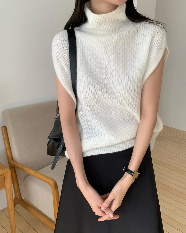 Racoon Turtle Sleeveless Knit by Something Else for Women - view 5