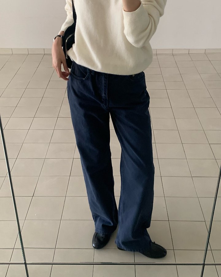 Denver Semi Wide Dyeing Pants by Something Else for Women - view 11