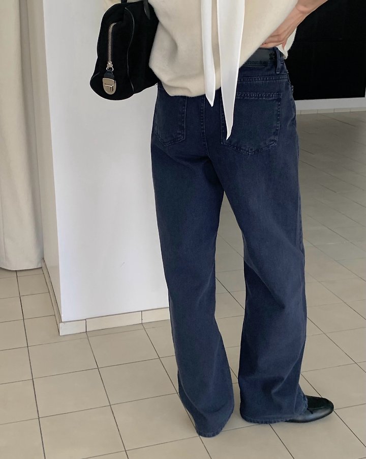 Denver Semi Wide Dyeing Pants by Something Else for Women - view 7