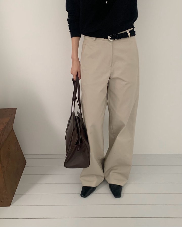 Pibi Cotton Cationic Pants by Something Else for Women - view 4