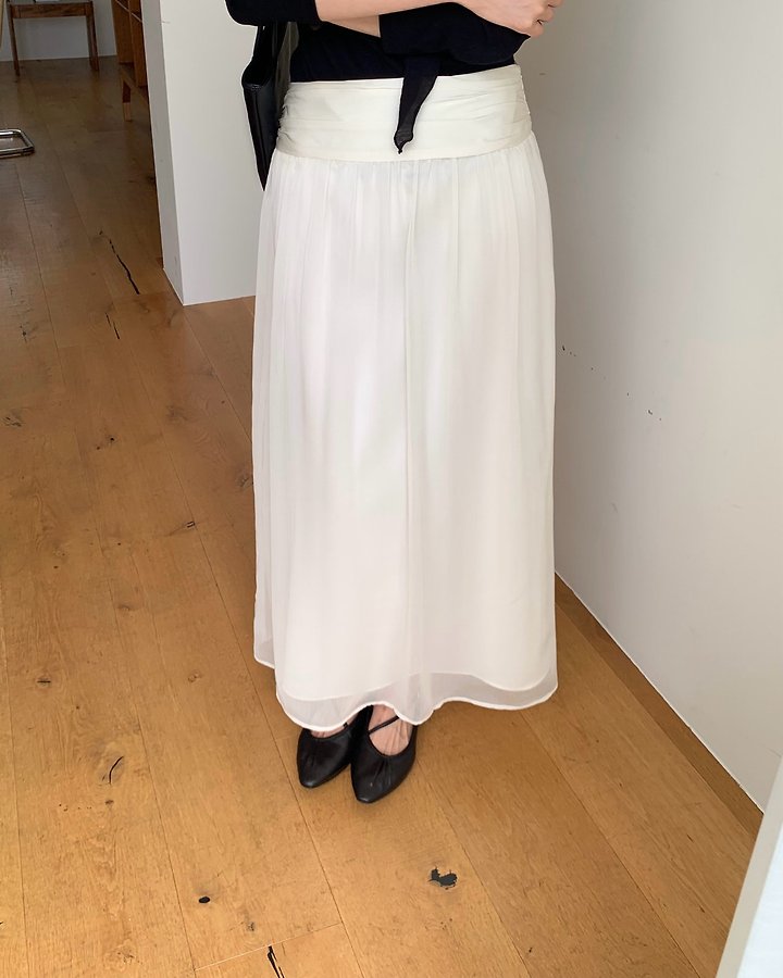 Eve Obi Shirring Skirt by Something Else for Women - view 10