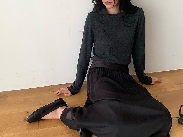 Eve Obi Shirring Skirt by Something Else for Women - view 5