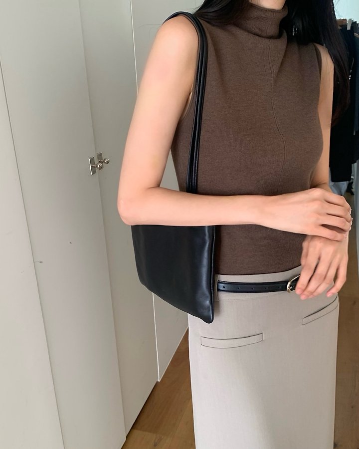 Saint Mock Neck Sleeveless Knit by Something Else for Women - view 8