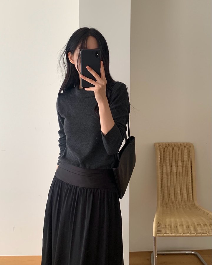 Luvre Cowl Neck Knit by Something Else for Women - view 2