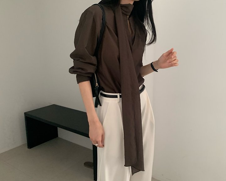 Merci Scarf Blouse by Something Else for Women - view 11
