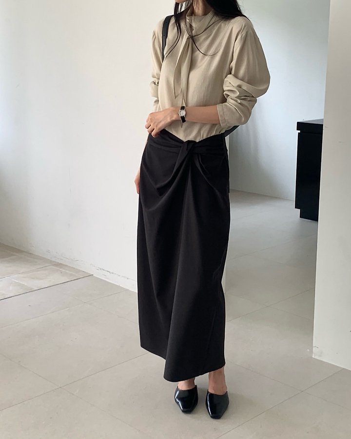 Oru Twist Long Skirt by Something Else for Women - view 8