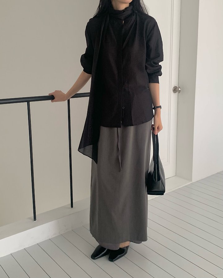 Merci Scarf Blouse by Something Else for Women - view 5