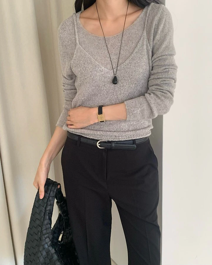 Ven Alpaca Round Knit Set by Something Else for Women - view 1
