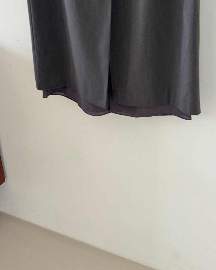 Vine Double Banding Skirt (Maxi) by Something Else for Women - view 12
