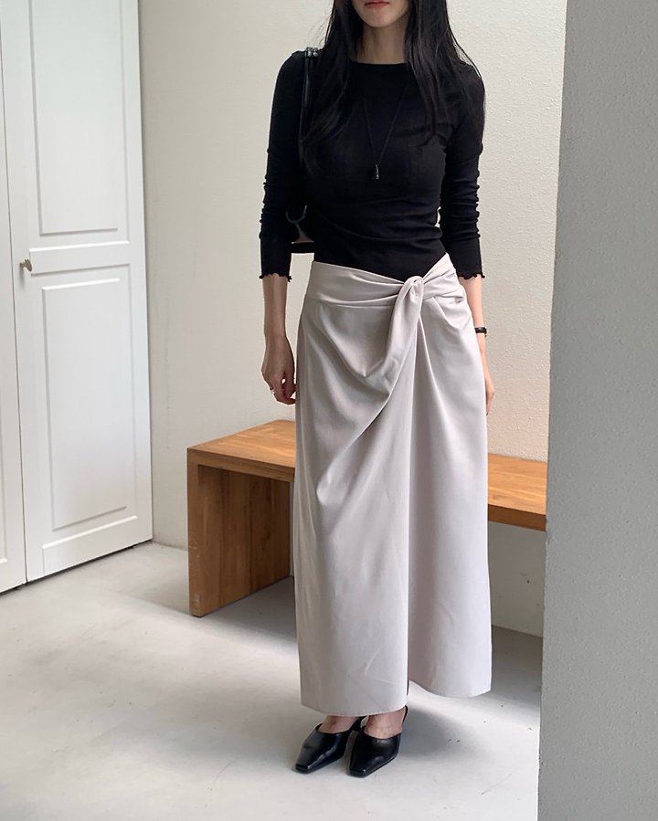 Ash Boat Neck Tee by Something Else for Women - view 5