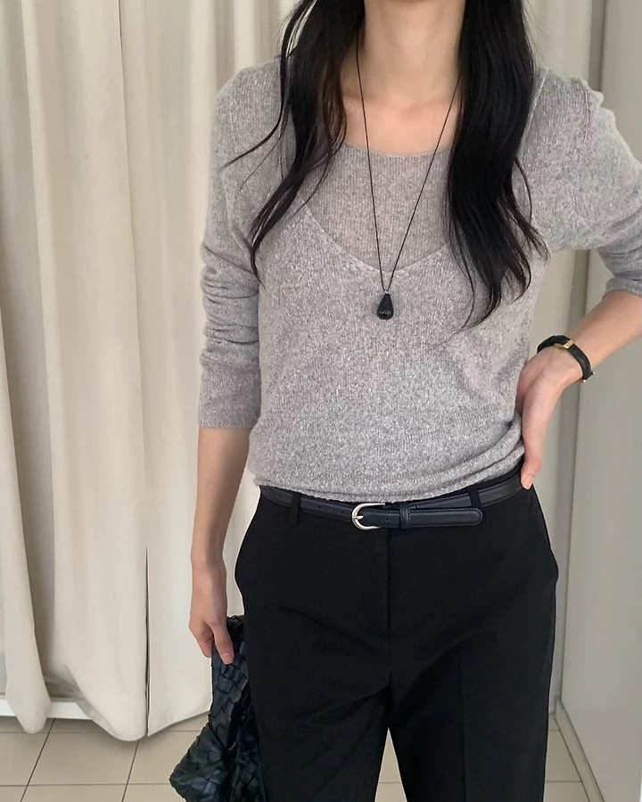 Ven Alpaca Round Knit Set by Something Else for Women - view 3
