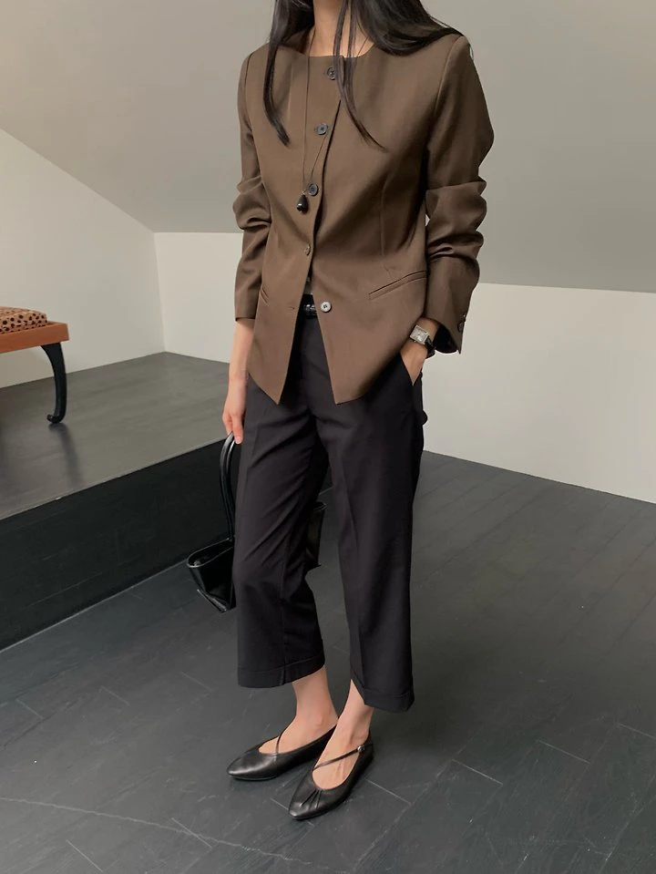 Mello Line Jacket by Something Else for Women - view 2
