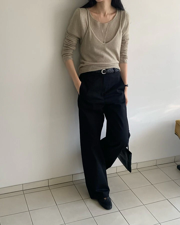 Ven Alpaca Round Knit Set by Something Else for Women - view 4
