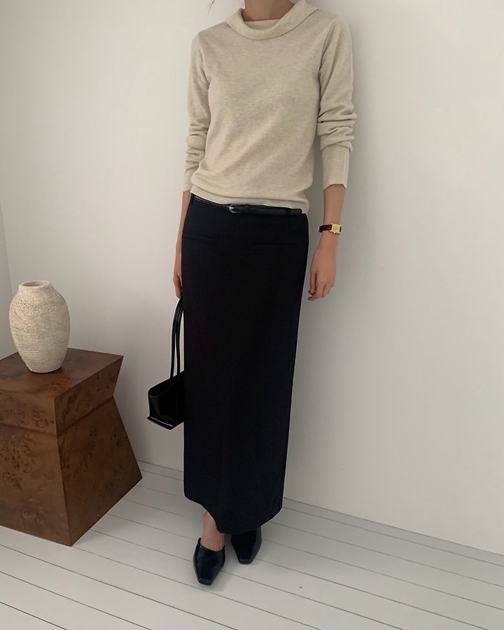 Luvre Cowl Neck Knit by Something Else for Women - view 9