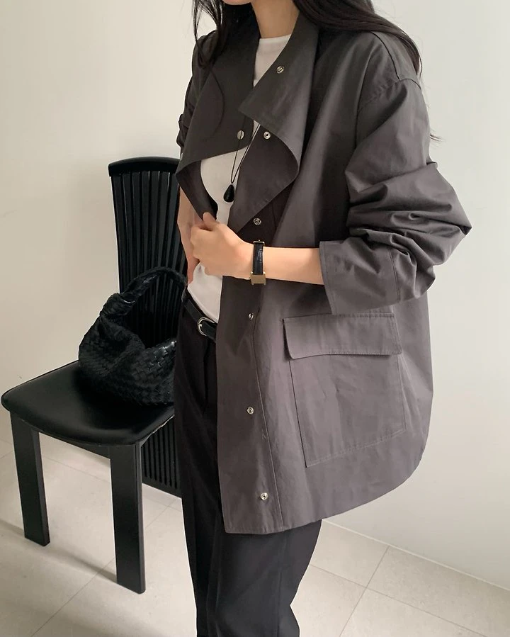 Brizia Field Trench Coat by Something Else for Women - view 2