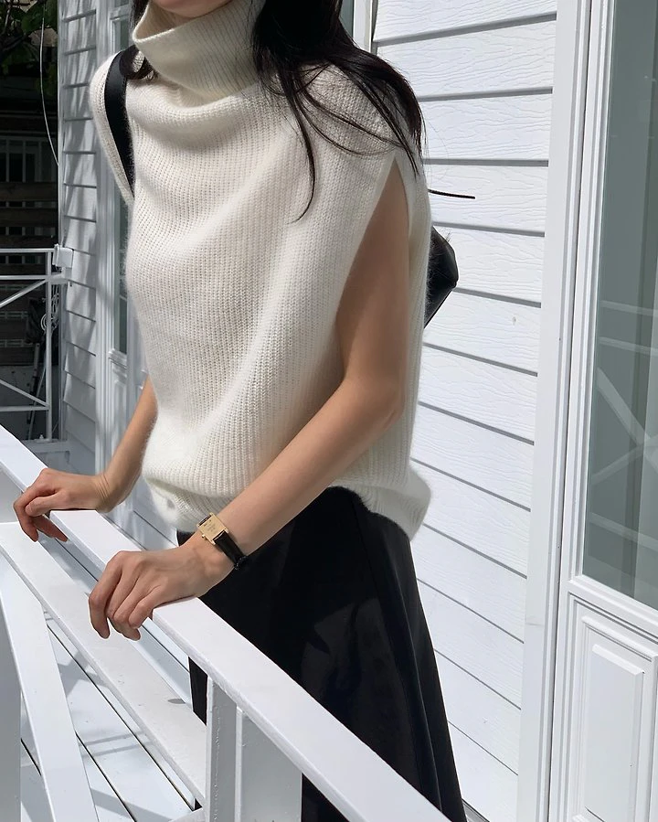 Racoon Turtle Sleeveless Knit by Something Else for Women - view 6