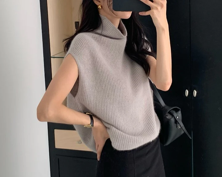 Racoon Turtle Sleeveless Knit by Something Else for Women - view 8