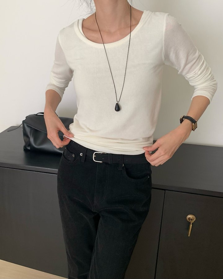Rona Double Colorblock Tee by Something Else for Women - view 8