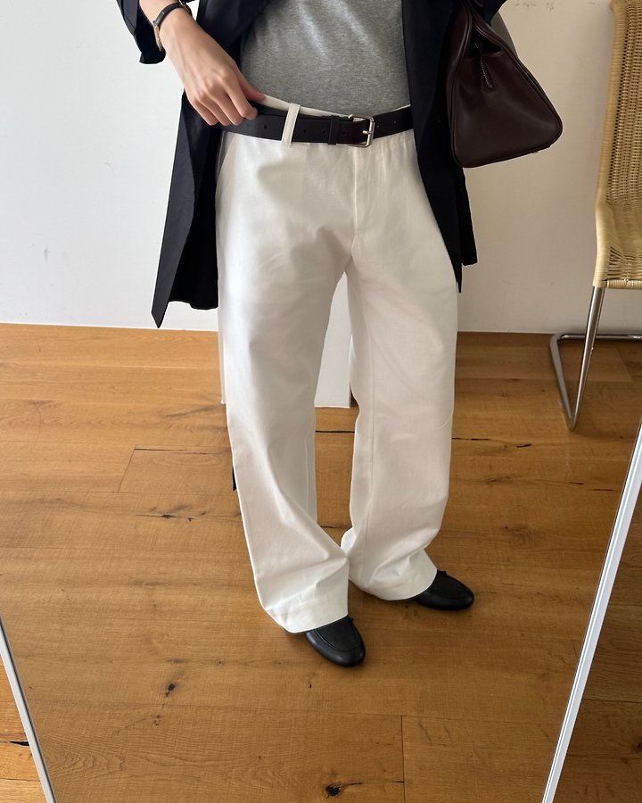 Mine Low Wide Pants (Low Rise) by Something Else for Women - view 3
