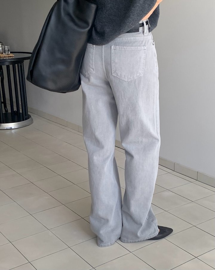 Denver Semi Wide Dyeing Pants by Something Else for Women - view 4