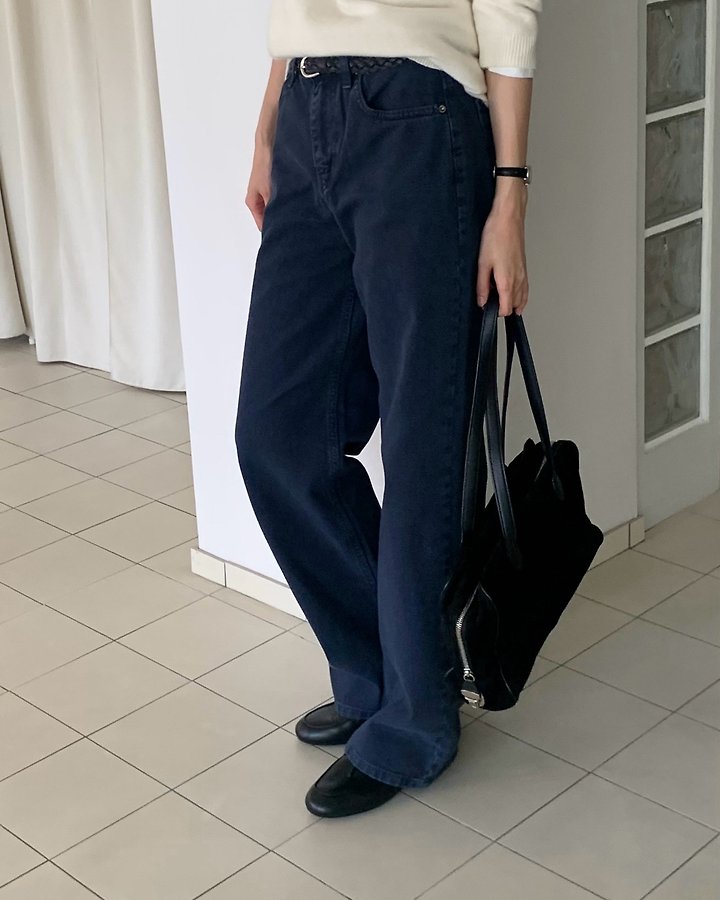 Denver Semi Wide Dyeing Pants by Something Else for Women - view 6