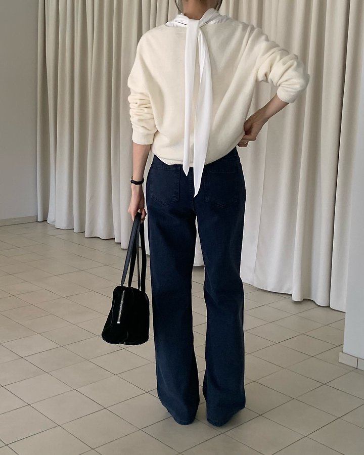 Denver Semi Wide Dyeing Pants by Something Else for Women - view 8