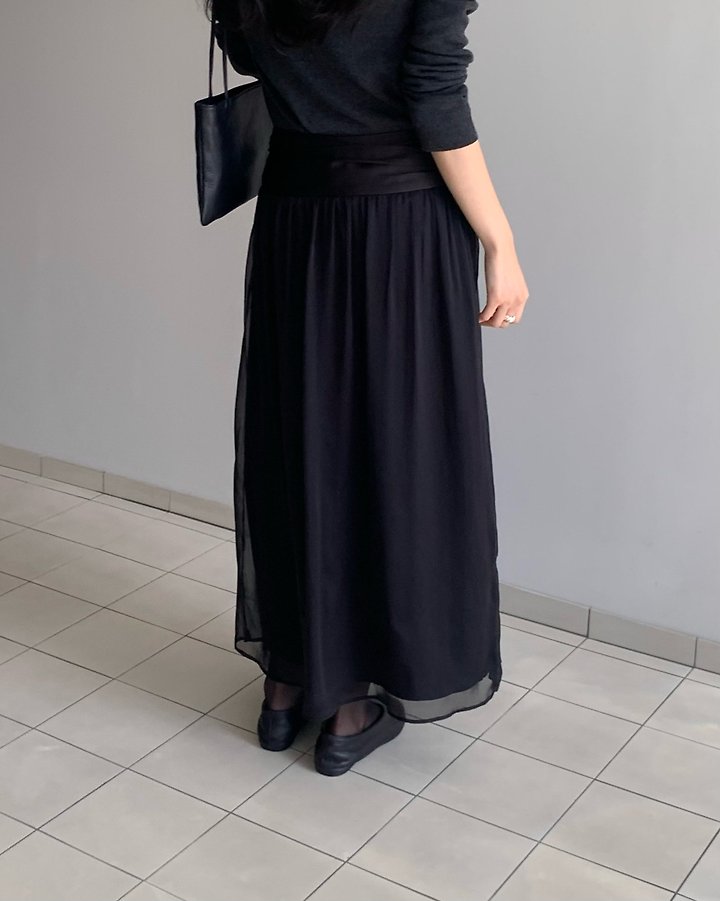 Eve Obi Shirring Skirt by Something Else for Women - view 2