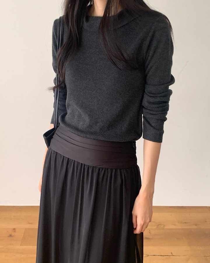 Eve Obi Shirring Skirt by Something Else for Women - view 4