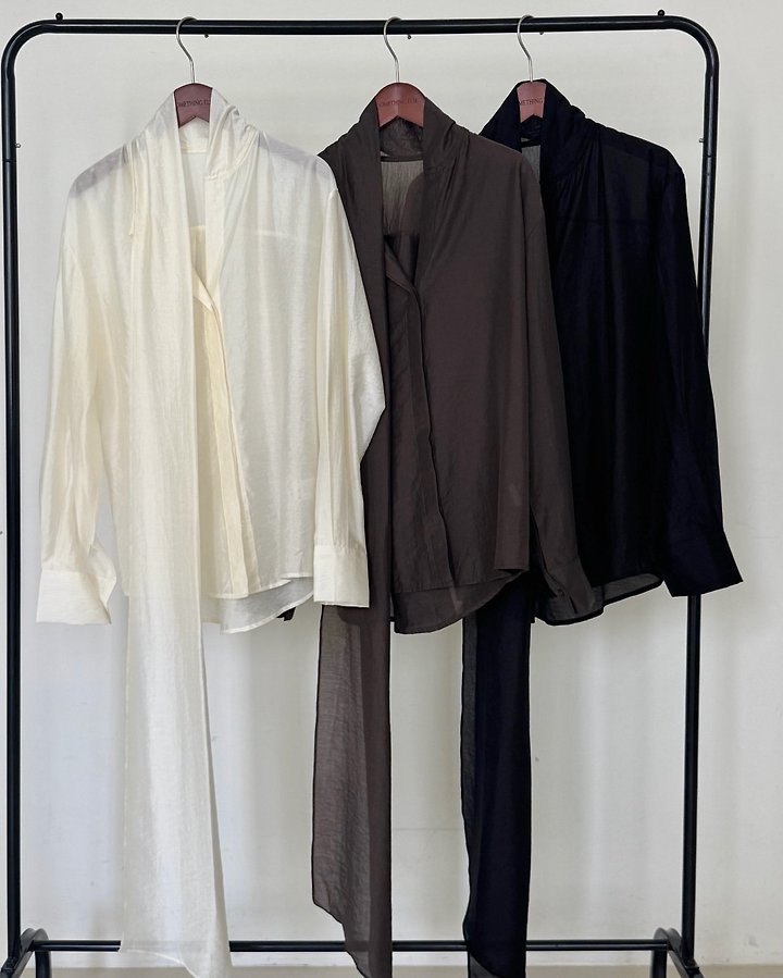 Merci Scarf Blouse by Something Else for Women - view 12
