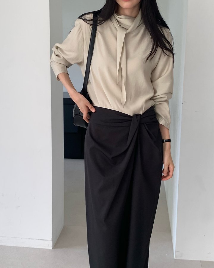 Oru Twist Long Skirt by Something Else for Women - view 9