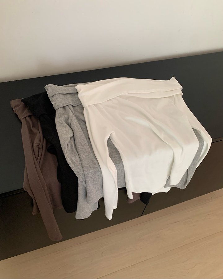 Maron Off Shoulder Tee by Something Else for Women - view 12