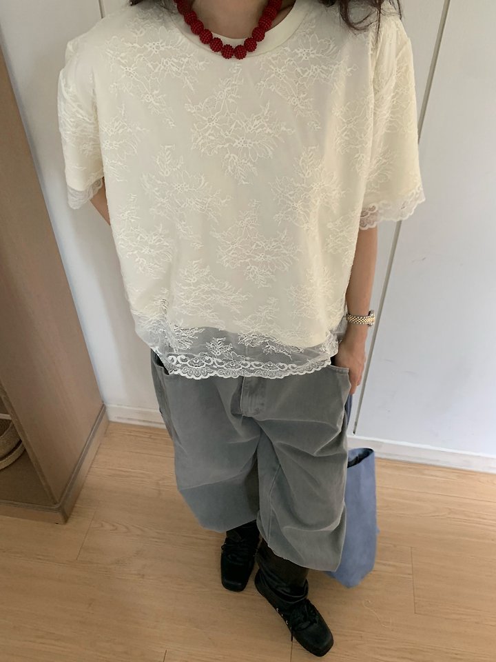 Layered Tee by Tarabymotion for Women - view 4