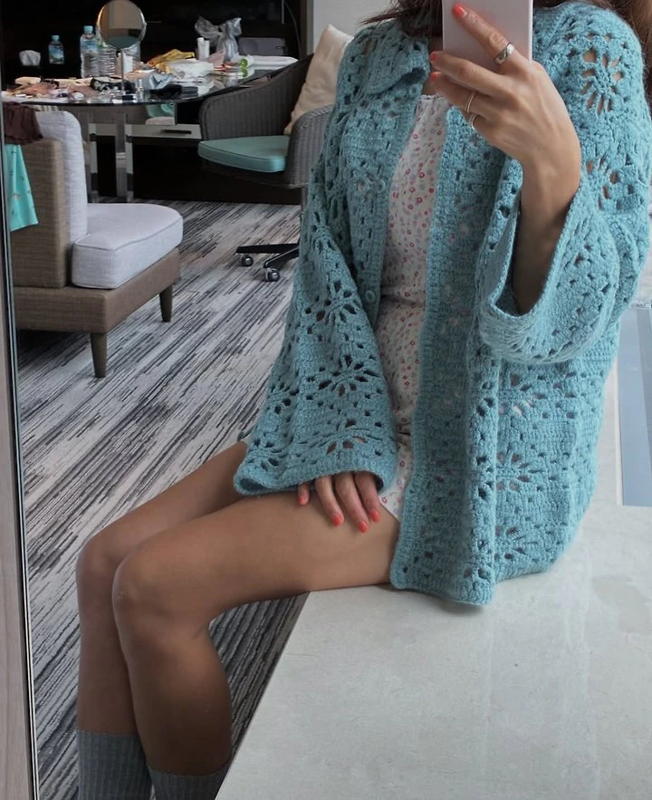Handknit Cardigan by Tarabymotion for Women - view 2