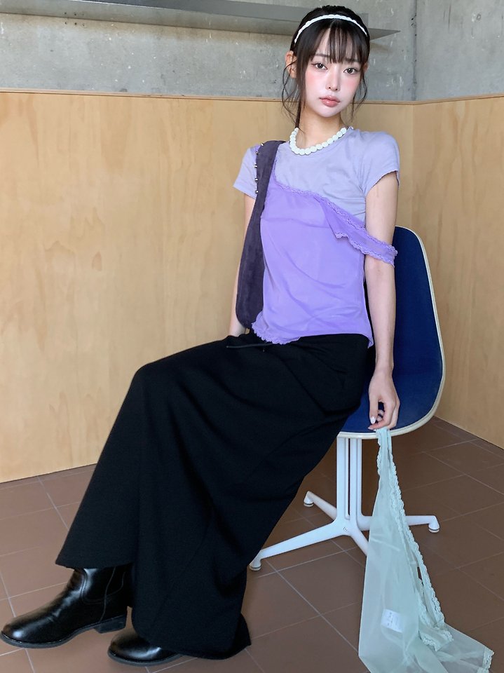 Plain Tee by Tarabymotion for Women - view 3