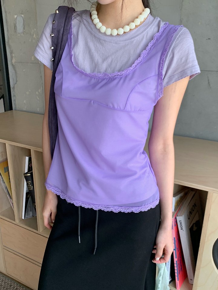 Plain Tee by Tarabymotion for Women - view 5