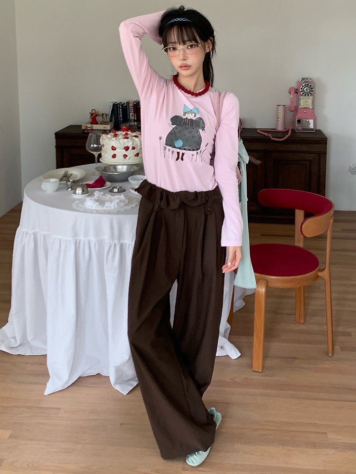 Ribbon Rose Tee by Tarabymotion for Women - view 4