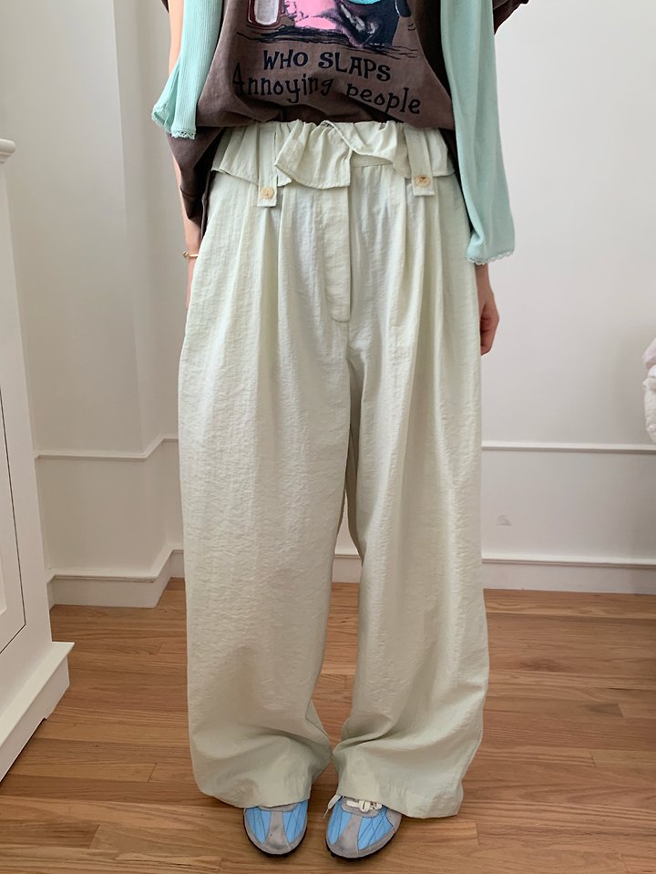 Palm Pleats Pants by Tarabymotion for Women - view 3