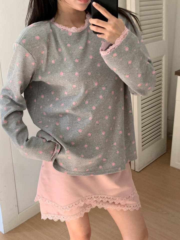 Waffle Flower Tee by Tarabymotion for Women - view 8