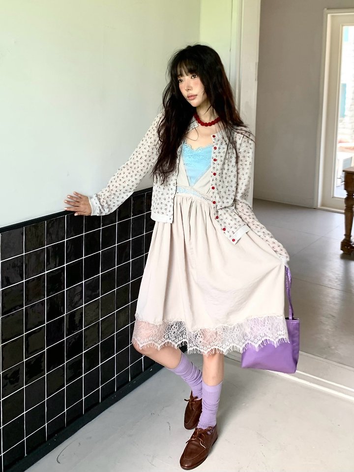 Muse Lace Dress by Tarabymotion for Women - view 9