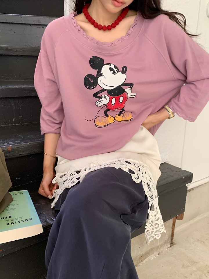 MM Lace Sweatshirt by Tarabymotion for Women - view 9