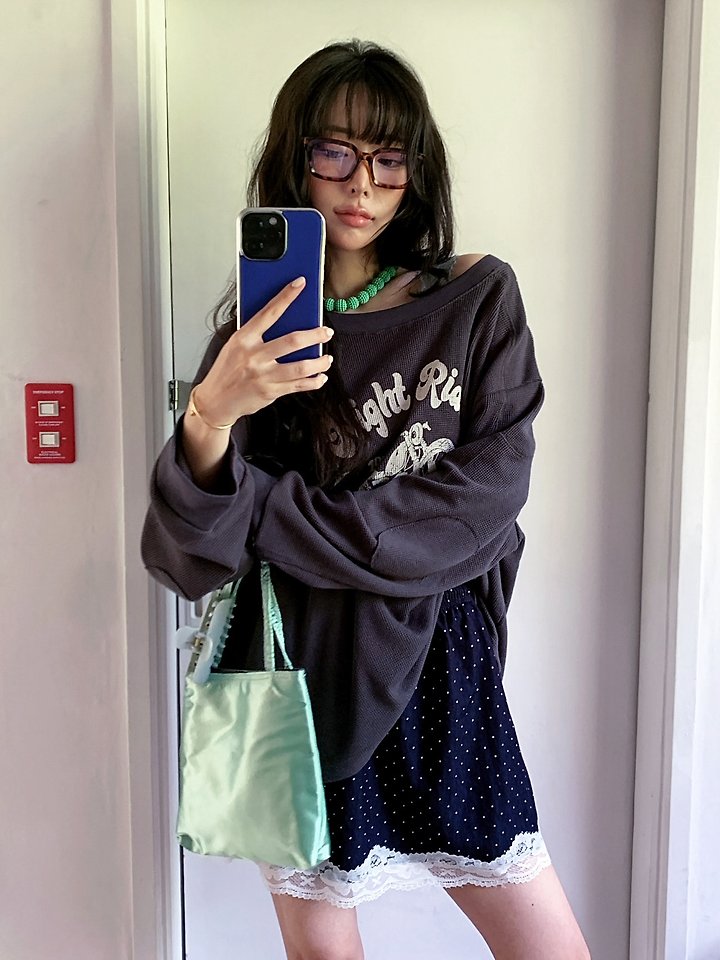 Waffle Sweatshirt by Tarabymotion for Women - view 7